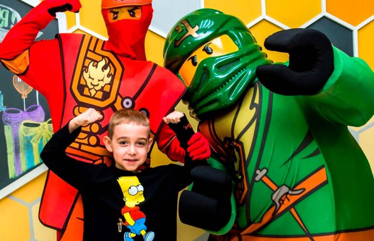 День рождения в стиле «Лего Ниндзяго»