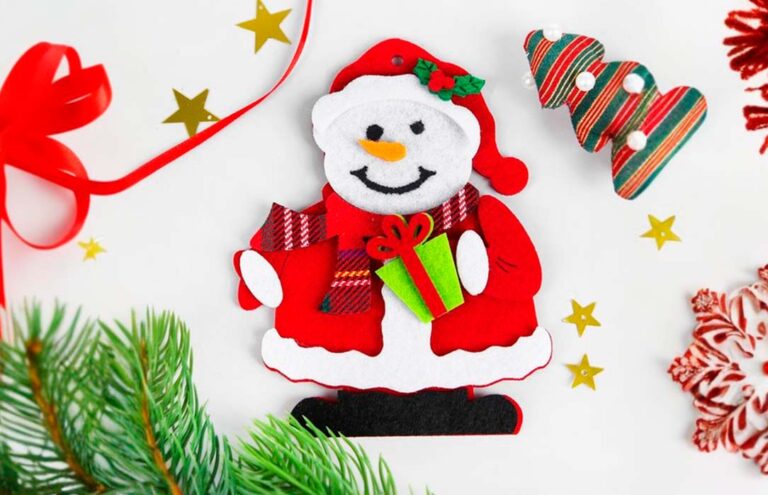 Зимние мастер-классы Снеговик