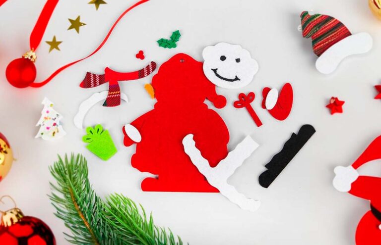 Мастер-класс «Весёлый снеговик»