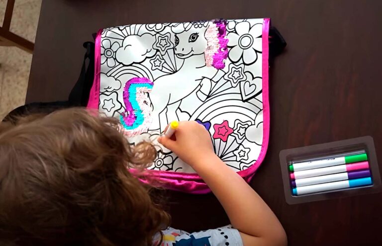 Мастер-класс «Сумка-раскраска»