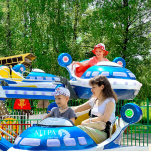 Парк аттракционов в Долгопрудном