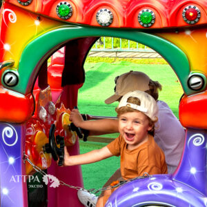 Парк аттракционов в Долгопрудном