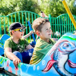 Парк аттракционов в Долгопрудном