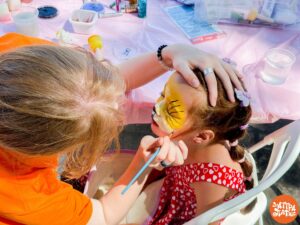 День семьи, любви и верности в парке аттракционов