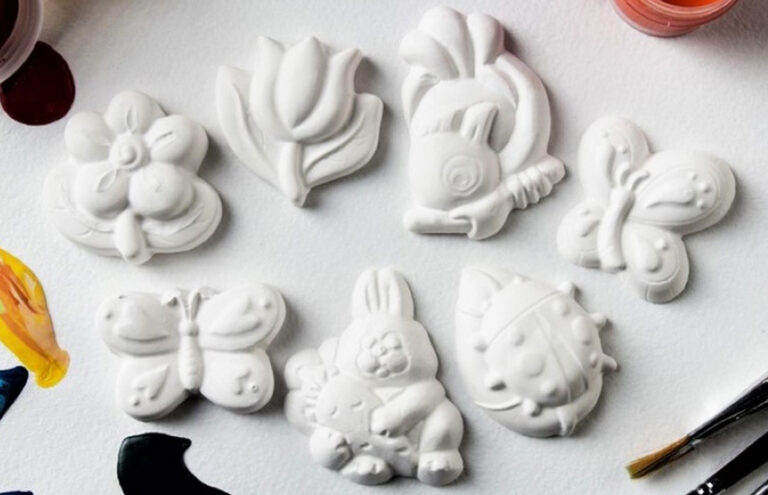 Роспись гипсовых фигурок