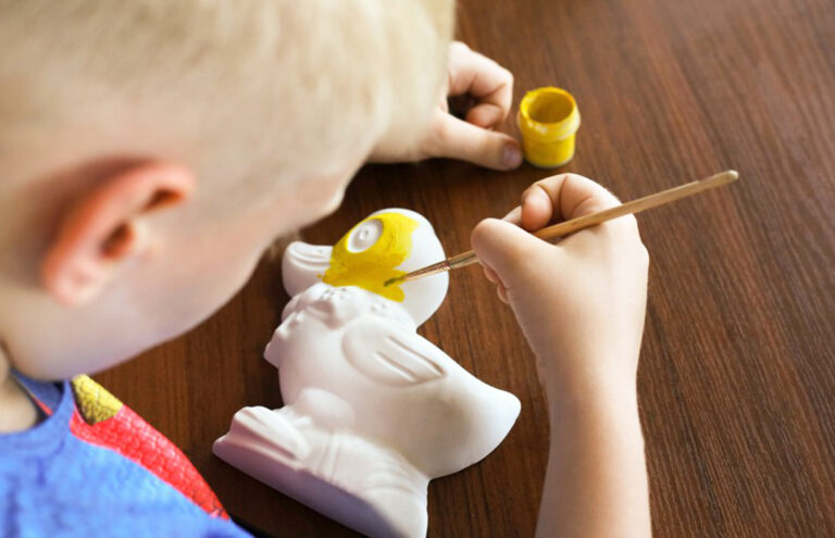 Роспись гипсовых фигурок