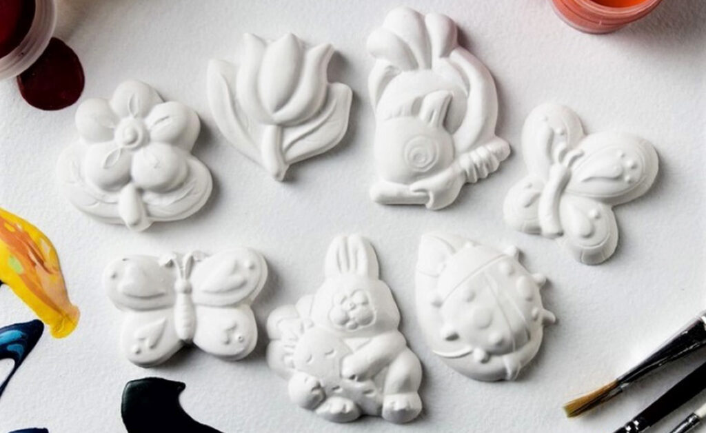 Роспись гипсовых фигурок